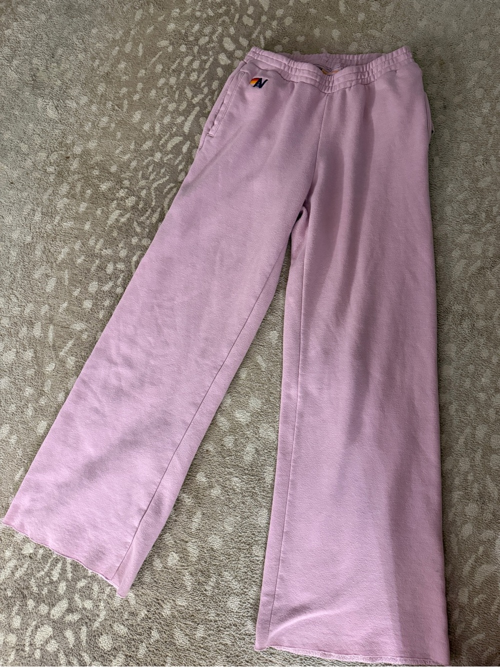 Aviator Nation Wide Leg Pants and Zip Hoodie Set - Picture 4 of 7